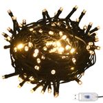 Casa si Gradina - Decoratiuni - Decoratiuni de sezon - Set globuri Craciun cu varf & 150 LED-uri 61 piese auriu&bronz - Infinity.ro