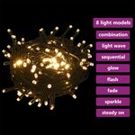 Casa si Gradina - Decoratiuni - Decoratiuni de sezon - Set globuri Craciun cu varf & 150 LED-uri 61 piese auriu&bronz - Infinity.ro