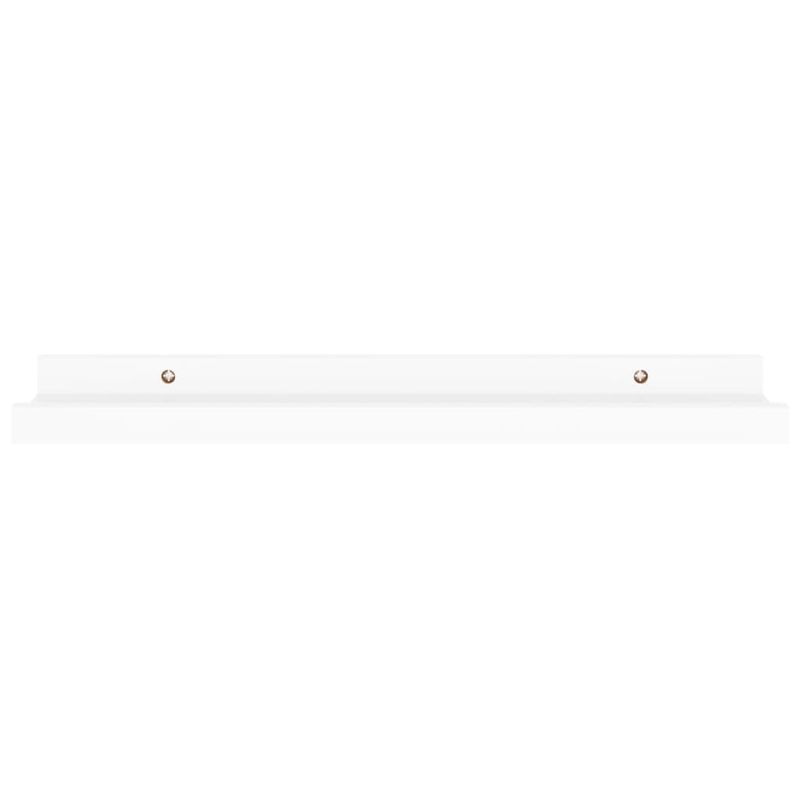 Casa si Gradina - Mobilier - Biblioteci si rafturi - Rafturi - Rafturi de perete, 4 buc., alb, 40x9x3 cm - Infinity.ro