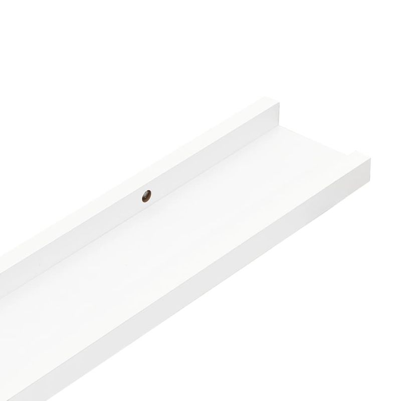 Casa si Gradina - Mobilier - Biblioteci si rafturi - Rafturi - Rafturi de perete, 4 buc., alb, 40x9x3 cm - Infinity.ro