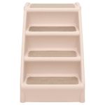 Petshop - Accesorii petshop - Dresaj animale - Scara pentru caini pliabila, crem, 62 x 40 x 49,5 cm - Infinity.ro