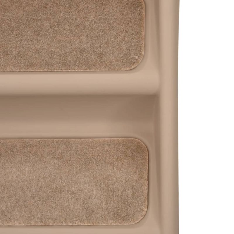 Petshop - Accesorii petshop - Dresaj animale - Scara pentru caini pliabila, maro, 62 x 40 x 49,5 cm - Infinity.ro