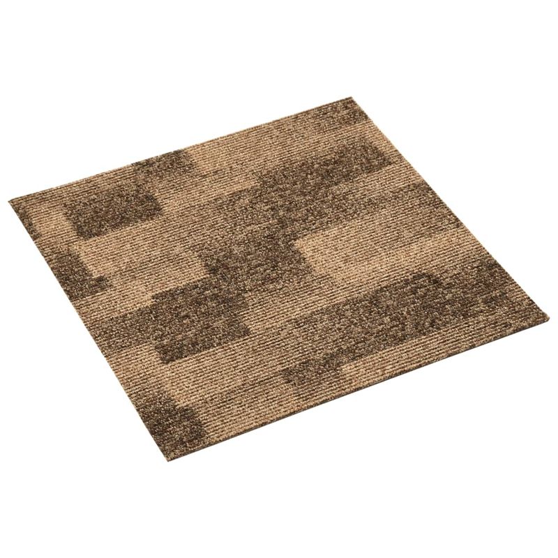 Casa si Gradina - Textile si covoare - Covoare - Covoare casa - Dale mocheta pentru podea, 20 buc., maro, 5 m² - Infinity.ro