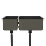 Casa si Gradina - Sanitare - Chiuveta bucatarie si accesorii - Chiuvete bucatarie - Chiuveta de bucatarie, negru, otel inoxidabil - Infinity.ro