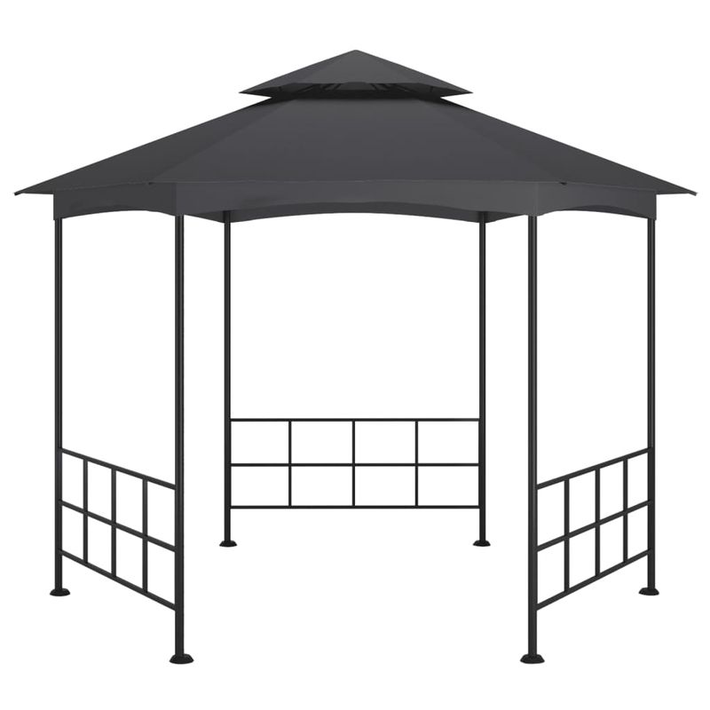 Casa si Gradina - Gradina si terasa - Umbrele si pavilioane - Pavilioane - Pavilion cu pereti laterali, antracit, 3,1x2,7 m - Infinity.ro