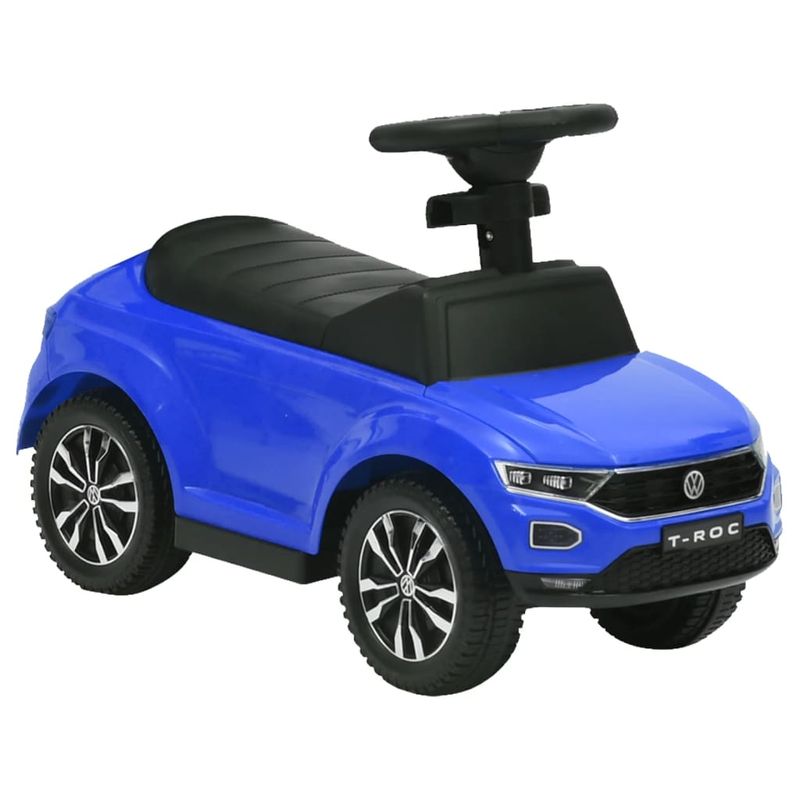 Jucarii, Copii si Bebe - Jucarii si jocuri - Jucarii de exterior - Masinute si vehicule pentru copii - Masinuta primii pasi Volkswagen T-Roc, albastru - Infinity.ro