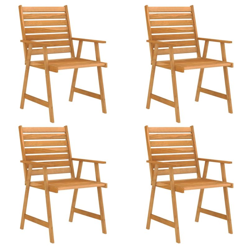 Casa si Gradina - Gradina si terasa - Mobilier exterior - Seturi mobila gradina - Set mobilier de gradina, 5 piese, lemn masiv de acacia - Infinity.ro