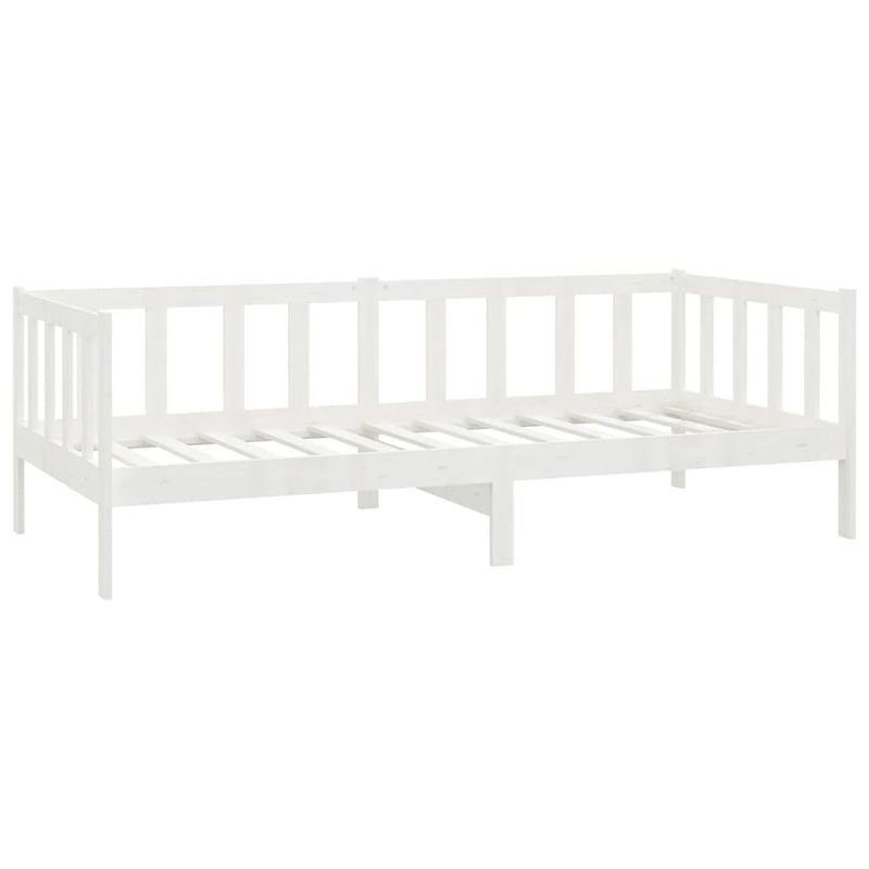 Casa si Gradina - Mobilier - Paturi si accesorii - Paturi - Pat de zi, alb, 90x200 cm, lemn masiv de pin - Infinity.ro