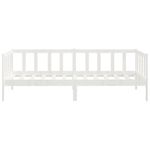 Casa si Gradina - Mobilier - Paturi si accesorii - Paturi - Pat de zi, alb, 90x200 cm, lemn masiv de pin - Infinity.ro