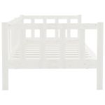Casa si Gradina - Mobilier - Paturi si accesorii - Paturi - Pat de zi, alb, 90x200 cm, lemn masiv de pin - Infinity.ro