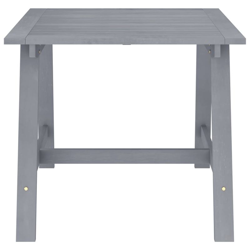 Casa si Gradina - Gradina si terasa - Mobilier exterior - Seturi mobila gradina - Set mobilier de gradina, 3 piese, gri, lemn masiv acacia - Infinity.ro