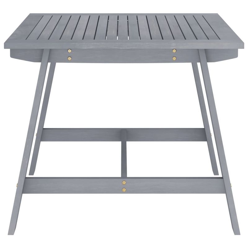 Casa si Gradina - Gradina si terasa - Mobilier exterior - Seturi mobila gradina - Set mobilier de gradina, 3 piese, gri, lemn masiv acacia - Infinity.ro