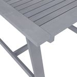 Casa si Gradina - Gradina si terasa - Mobilier exterior - Seturi mobila gradina - Set mobilier de gradina, 3 piese, gri, lemn masiv acacia - Infinity.ro