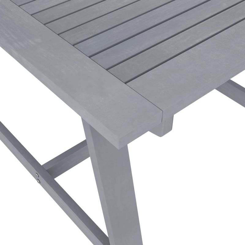 Casa si Gradina - Gradina si terasa - Mobilier exterior - Seturi mobila gradina - Set mobilier de gradina, 3 piese, gri, lemn masiv acacia - Infinity.ro