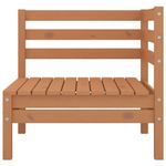 Casa si Gradina - Gradina si terasa - Mobilier exterior - Seturi mobila gradina - Set mobilier de gradina, 6 piese, maro miere, lemn masiv de pin - Infinity.ro