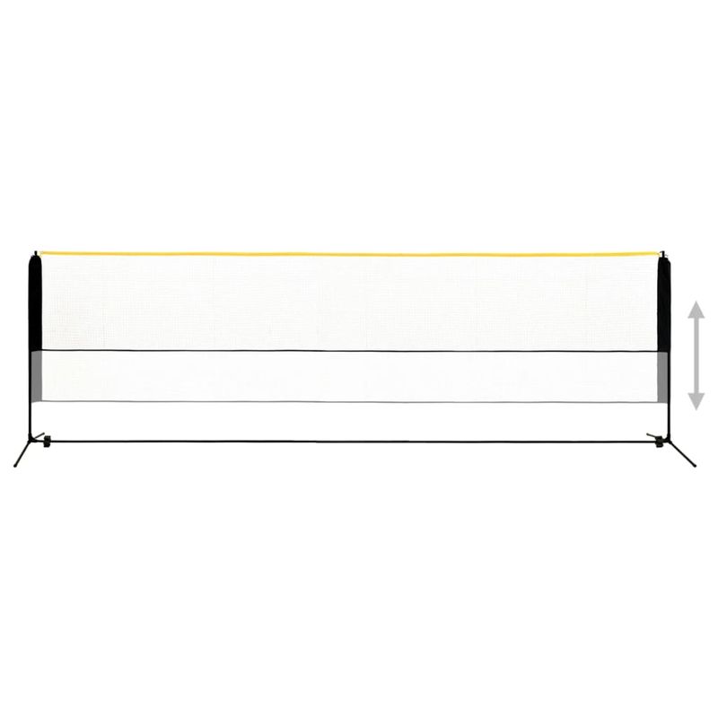 Sport si Outdoor - Sporturi cu paleta - Badminton - Echipamente de badminton - Plasa de badminton reglabila, 500x103x94-158 cm, metal - Infinity.ro