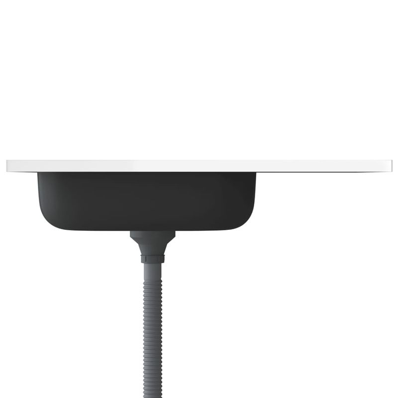 Casa si Gradina - Sanitare - Chiuveta bucatarie si accesorii - Chiuvete bucatarie - Chiuveta bucatarie cu scurgator, argintiu 800x500x155 mm otel - Infinity.ro
