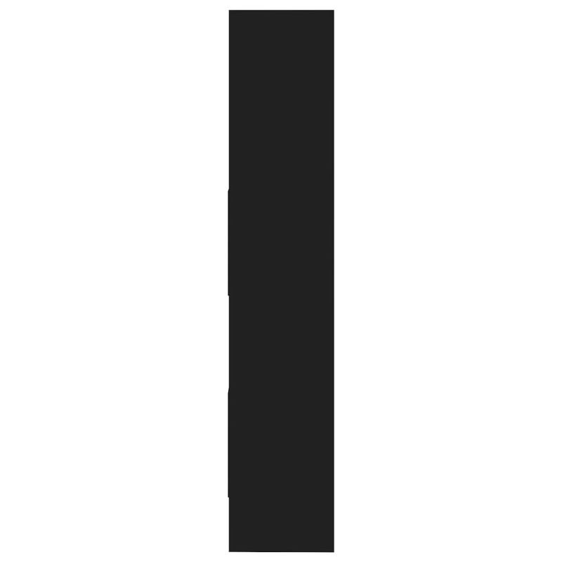 Casa si Gradina - Mobilier - Biblioteci si rafturi - Biblioteci - Biblioteca, negru, 60x35x180 cm, PAL - Infinity.ro