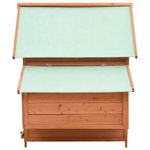 Petshop - Accesorii petshop - Culcusuri si custi - Custi interior si exterior - Cotet de pasari, 152x96x110 cm, lemn de brad masiv - Infinity.ro