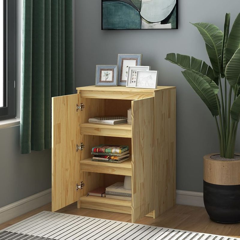 Casa si Gradina - Mobilier - Comode si corpuri - Comode - Dulap lateral, 60x36x84 cm, lemn masiv de pin - Infinity.ro