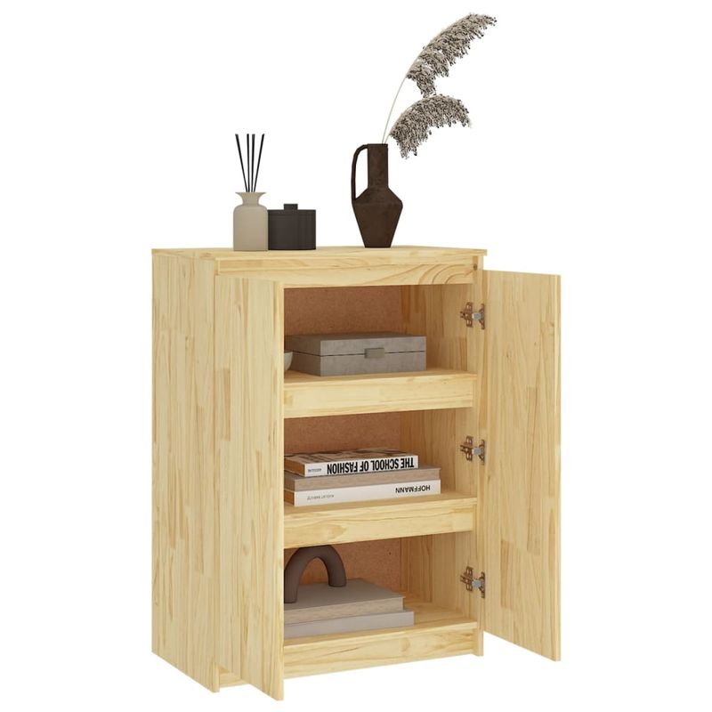 Casa si Gradina - Mobilier - Comode si corpuri - Comode - Dulap lateral, 60x36x84 cm, lemn masiv de pin - Infinity.ro