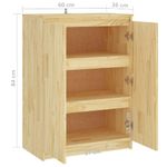 Casa si Gradina - Mobilier - Comode si corpuri - Comode - Dulap lateral, 60x36x84 cm, lemn masiv de pin - Infinity.ro