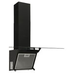 Electronice si Electrocasnice - Aragazuri, cuptoare si hote - Hote - Hote traditionale - Hota de perete, negru, 60 cm, otel si sticla securizata - Infinity.ro