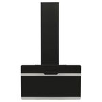 Electronice si Electrocasnice - Aragazuri, cuptoare si hote - Hote - Hote traditionale - Hota de perete, negru, 60 cm, otel si sticla securizata - Infinity.ro