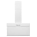 Electronice si Electrocasnice/Aragazuri, cuptoare si hote/Hote/Hote traditionale - Hota de perete, alb, 60 cm, otel si sticla securizata - Infinity.ro