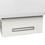 Electronice si Electrocasnice/Aragazuri, cuptoare si hote/Hote/Hote traditionale - Hota de perete, alb, 60 cm, otel si sticla securizata - Infinity.ro