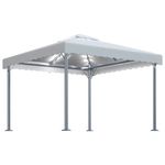 Casa si Gradina - Gradina si terasa - Umbrele si pavilioane - Pavilioane - Pavilion cu siruri de lumini LED, crem, 300x300 cm, aluminiu - Infinity.ro