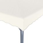 Casa si Gradina - Gradina si terasa - Umbrele si pavilioane - Pavilioane - Pavilion cu siruri de lumini LED, crem, 300x300 cm, aluminiu - Infinity.ro