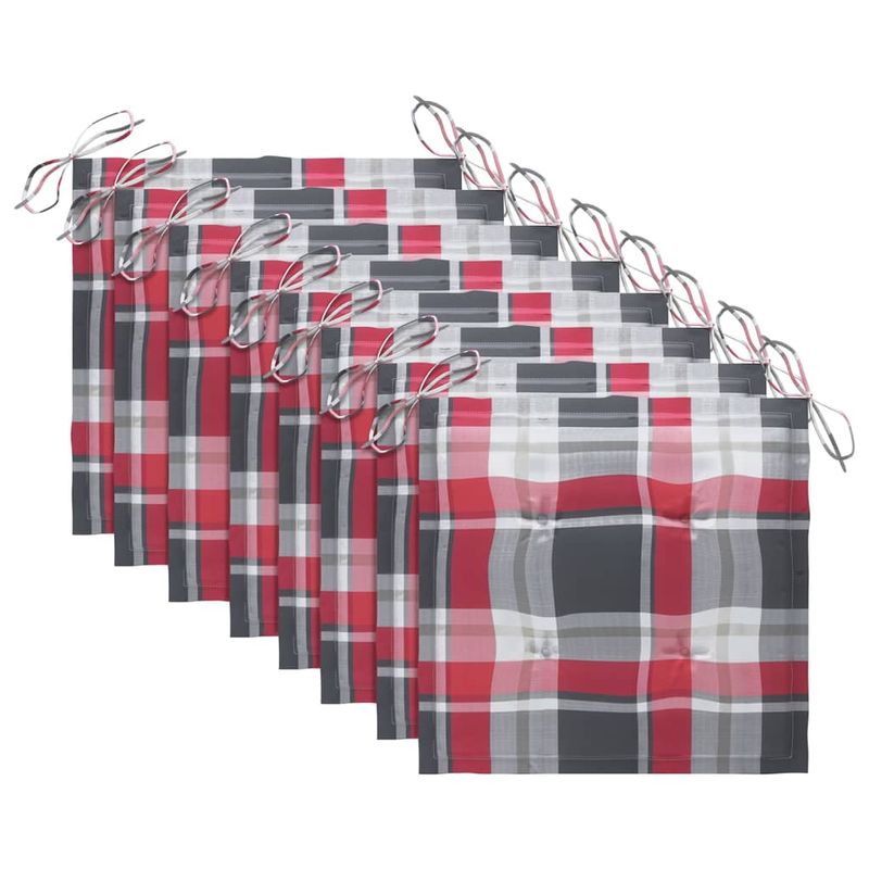 Casa si Gradina - Gradina si terasa - Mobilier exterior - Scaune si sezlonguri gradina - Scaune de gradina cu perne, 8 buc., lemn masiv tec - Infinity.ro