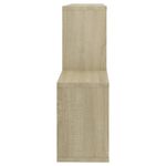 Casa si Gradina - Mobilier - Biblioteci si rafturi - Rafturi - Raft de perete CD-uri, stejar Sonoma, 100x18 x53 cm, PAL - Infinity.ro