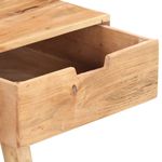 Casa si Gradina - Mobilier - Comode si corpuri - Masute de toaleta - Masa de toaleta cu oglinda, 112x45x76 cm, lemn masiv acacia - Infinity.ro