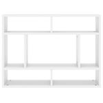 Casa si Gradina - Mobilier - Biblioteci si rafturi - Rafturi - Raft de perete, alb, 75x16x55 cm, PAL - Infinity.ro