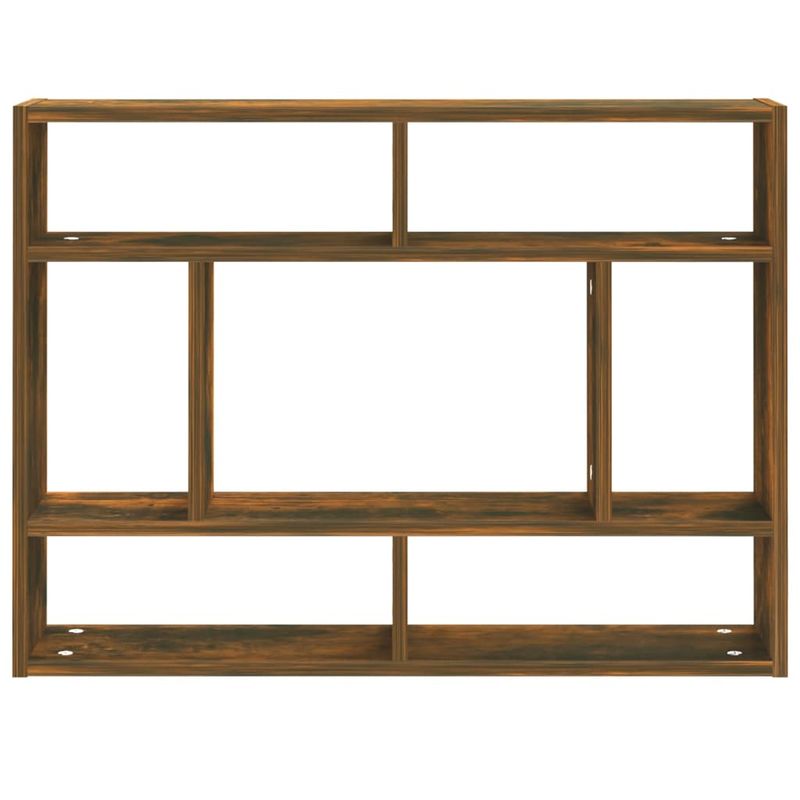 Casa si Gradina - Mobilier - Biblioteci si rafturi - Rafturi - Raft de perete, stejar fumuriu, 75x16x55 cm, lemn compozit - Infinity.ro