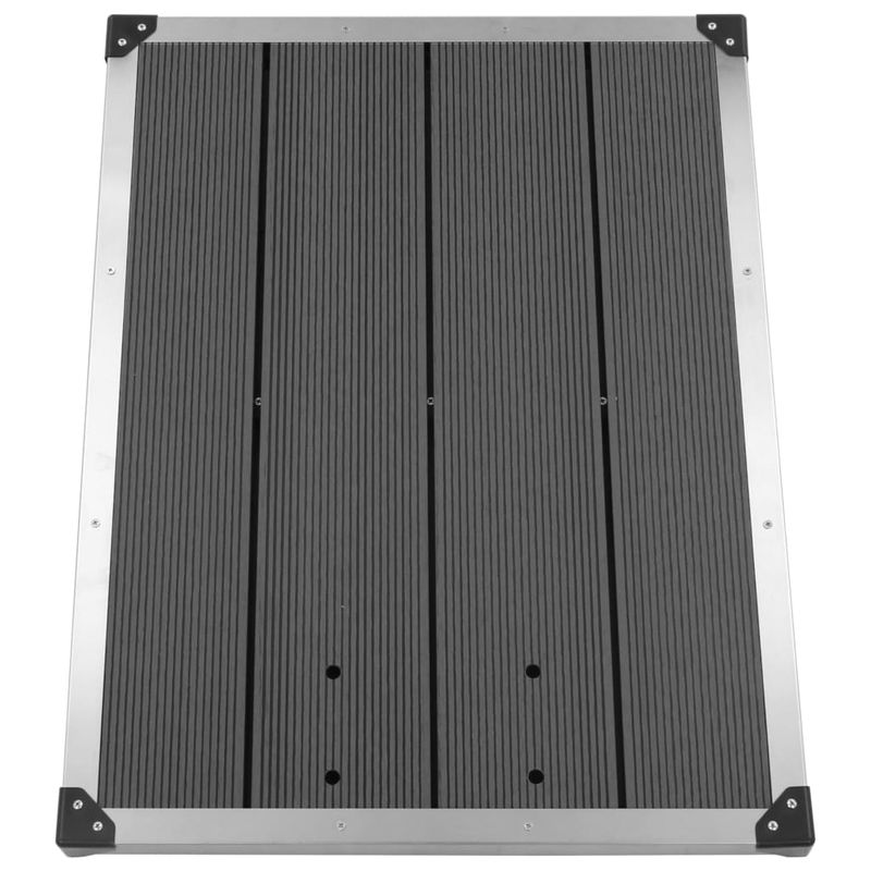 Casa si Gradina - Gradina si terasa - Piscine si accesorii - Accesorii piscine - Dus de gradina cu baza gri, 220 cm, aluminiu - Infinity.ro
