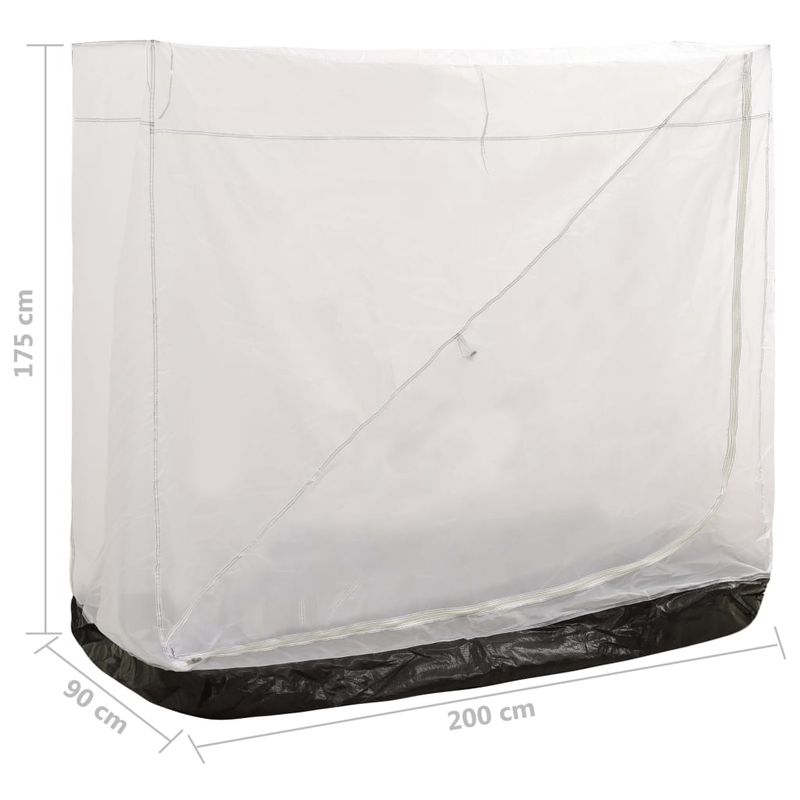 Sport si Outdoor - Camping - Accesorii corturi - Cort de interior universal, gri, 200 x 90 x 175 cm - Infinity.ro
