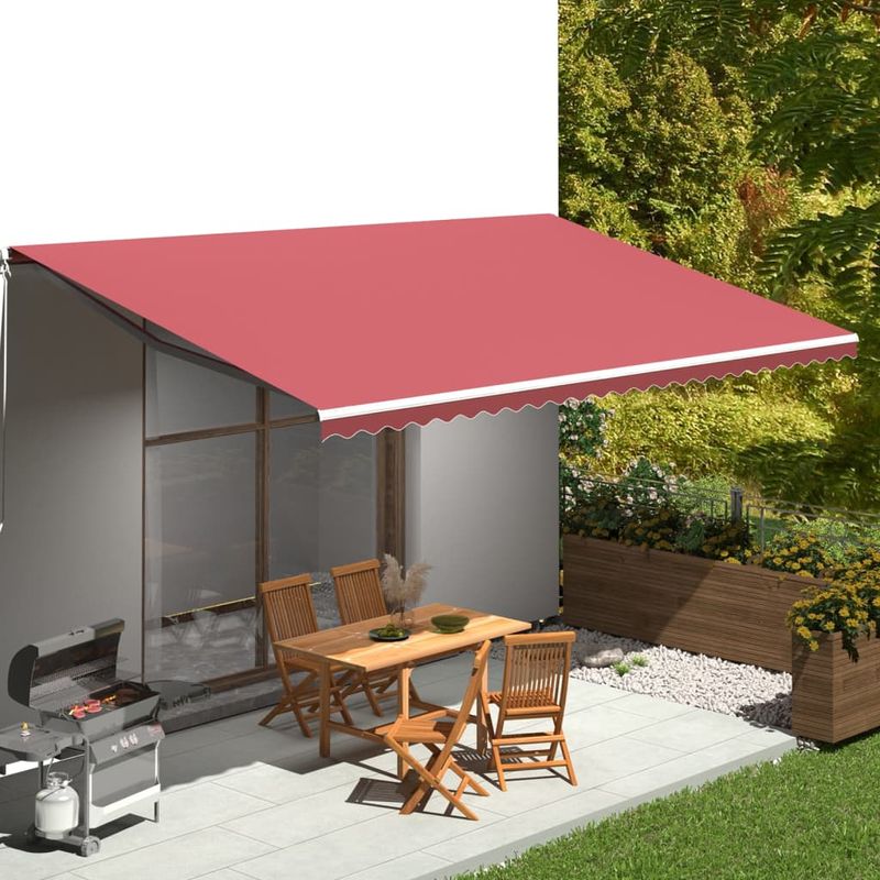 Casa si Gradina - Gradina si terasa - Umbrele si pavilioane - Umbrele - Panza copertina , rosu visiniu, 6x3 m - Infinity.ro