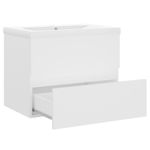 Casa si Gradina - Mobilier - Mobilier baie - Comode baie - Dulap cu chiuveta incorporata, alb, lemn prelucrat - Infinity.ro
