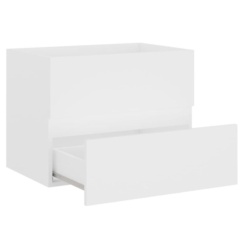 Casa si Gradina - Mobilier - Mobilier baie - Comode baie - Dulap cu chiuveta incorporata, alb, lemn prelucrat - Infinity.ro