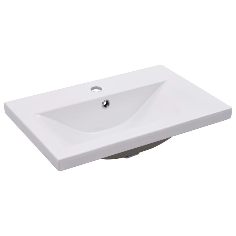 Casa si Gradina - Mobilier - Mobilier baie - Comode baie - Dulap cu chiuveta incorporata, alb, lemn prelucrat - Infinity.ro