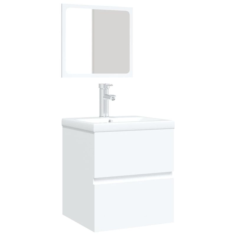 Casa si Gradina - Mobilier - Mobilier baie - Comode baie - Dulap cu chiuveta incorporata, alb - Infinity.ro