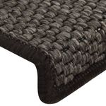 Casa si Gradina - Textile si covoare - Covoare - Covoare casa - Covorase autoadezive pentru scari, 15 buc. antracit 65x21x4 cm sisal - Infinity.ro