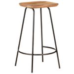 Casa si Gradina - Mobilier - Scaune si fotolii - Scaune - Scaune de bar, 4 buc., lemn masiv de acacia - Infinity.ro