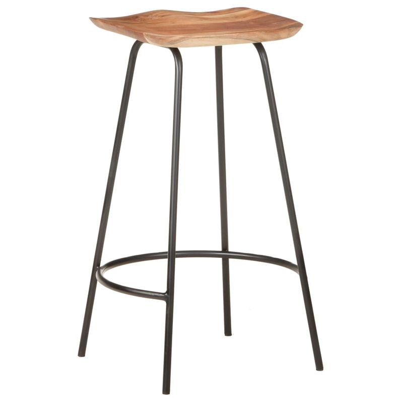 Casa si Gradina - Mobilier - Scaune si fotolii - Scaune - Scaune de bar, 4 buc., lemn masiv de acacia - Infinity.ro