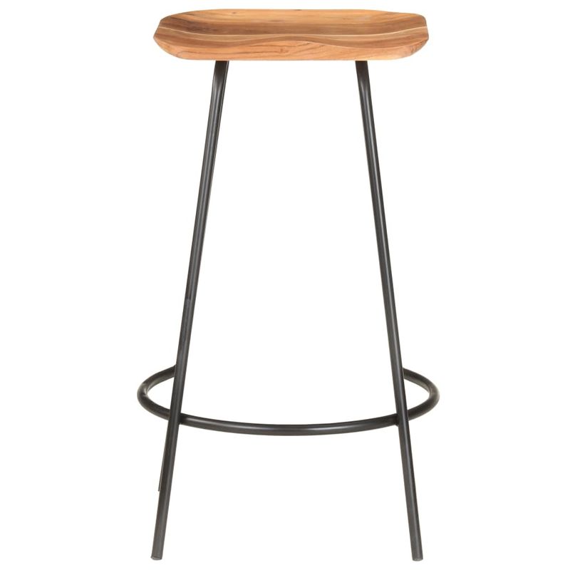 Casa si Gradina - Mobilier - Scaune si fotolii - Scaune - Scaune de bar, 4 buc., lemn masiv de acacia - Infinity.ro