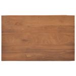 Casa si Gradina - Mobilier - Comode si corpuri - Comode - Comoda TV cu roti, 80x50x42 cm, lemn masiv de tec - Infinity.ro