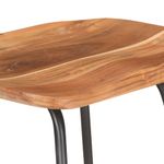 Casa si Gradina - Mobilier - Scaune si fotolii - Scaune - Scaune de bar, 4 buc., lemn masiv de acacia - Infinity.ro